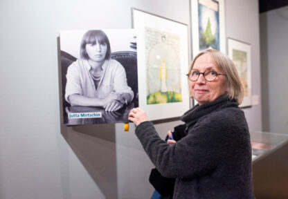 Künstlerin Jutta Mirtschin zu Gast. ©DIAF/Steffen Füssel